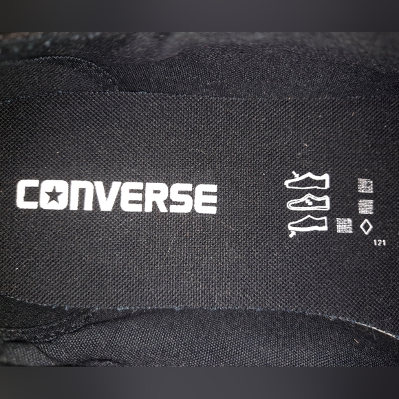 Converse All Stars Chuck Taylor Sneakers Women's 7 Low-Top Canvas Black/White - Picture 9 of 14